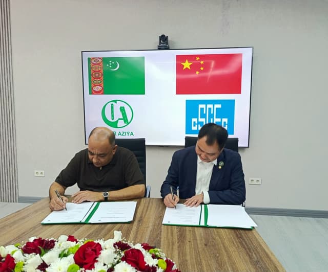 Оджар Азия и CSCEC International подписали Меморандум