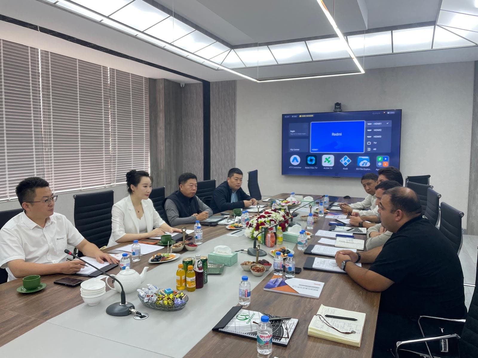 Meeting of Ojar Aziýa Group of Companies with Chinese Partners