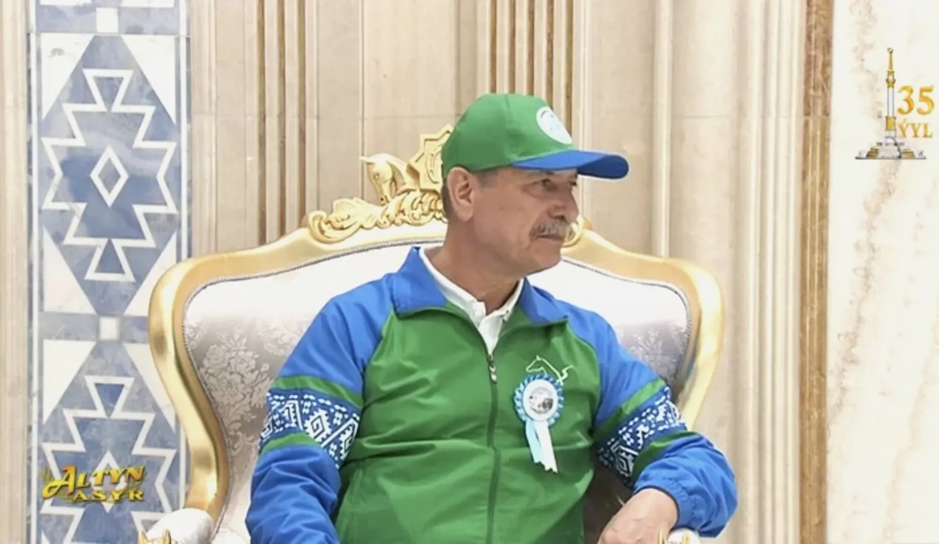 President of Turkmenistan Serdar Berdimuhamedov meets with Ahmet Calik