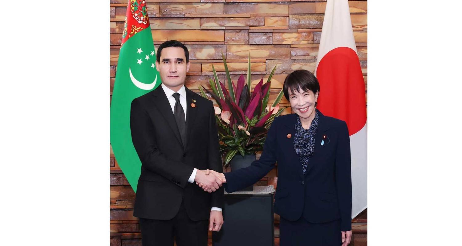 Президент Туркменистана поздравил Санаэ Такаити с переизбранием