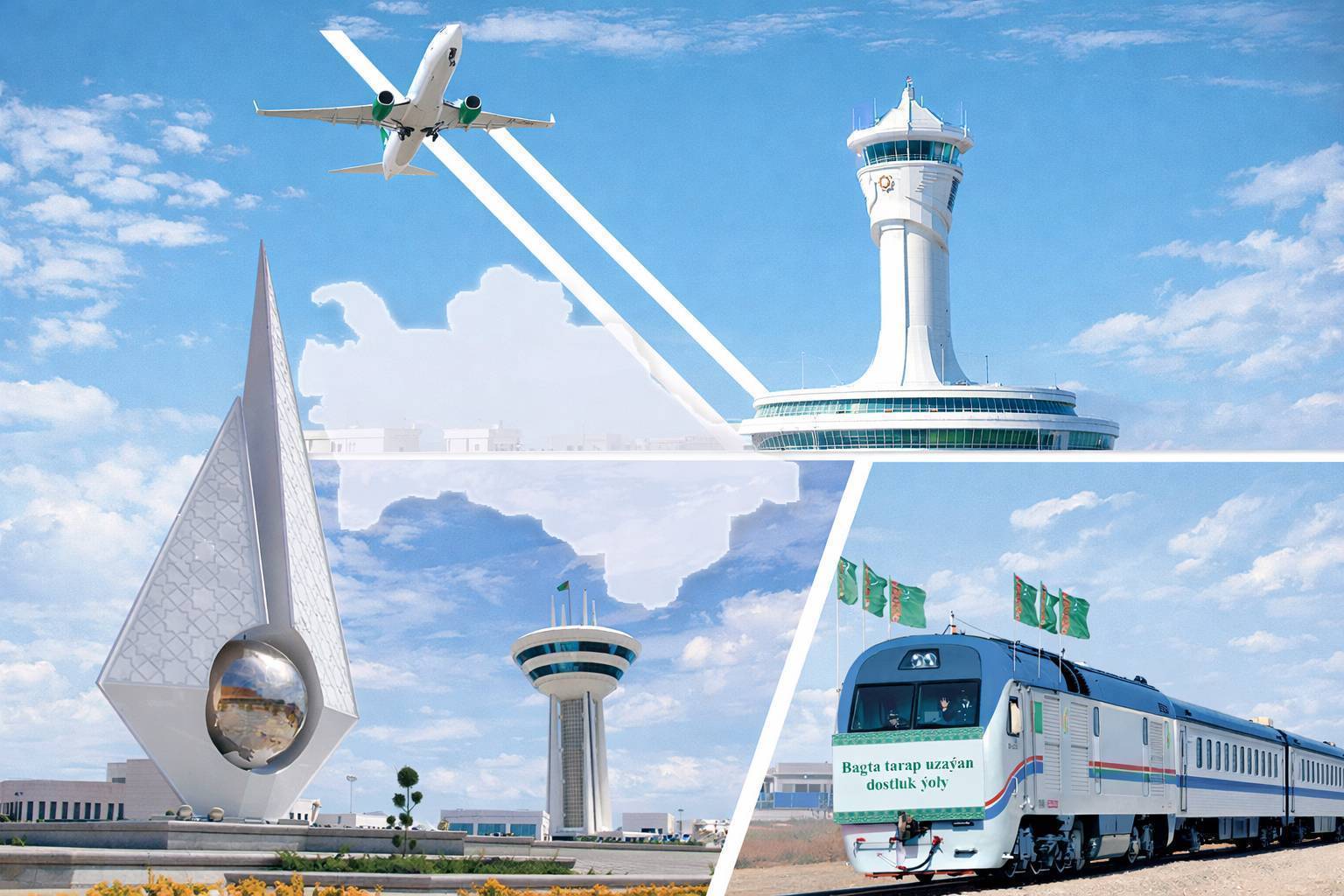 Türkmenistan – Hytaý–Ýewropa ugry boýunça möhüm geçelge