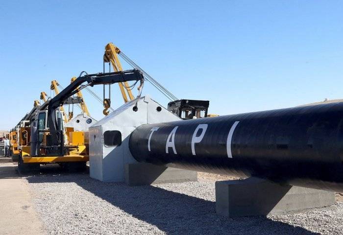 Туркменистан выразил благодарность США за поддержку проекта газопровода ТАПИ