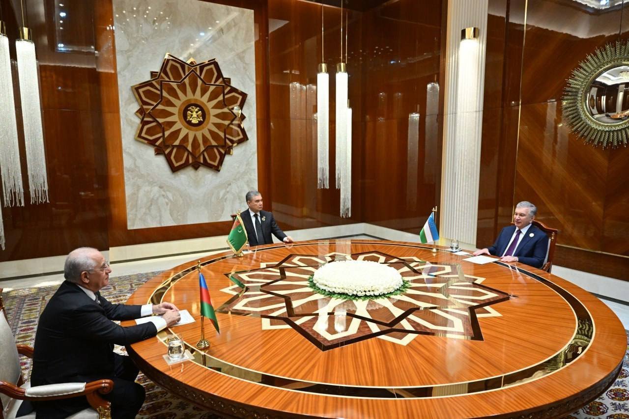Turkmenistan, Uzbekistan, and Azerbaijan discussed the promotion of joint projects.